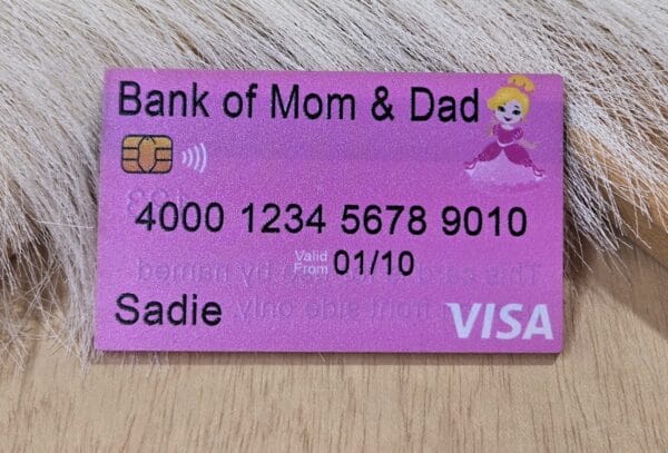 Play Credit Card - Princess