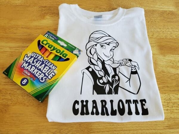Anna Coloring Shirt
