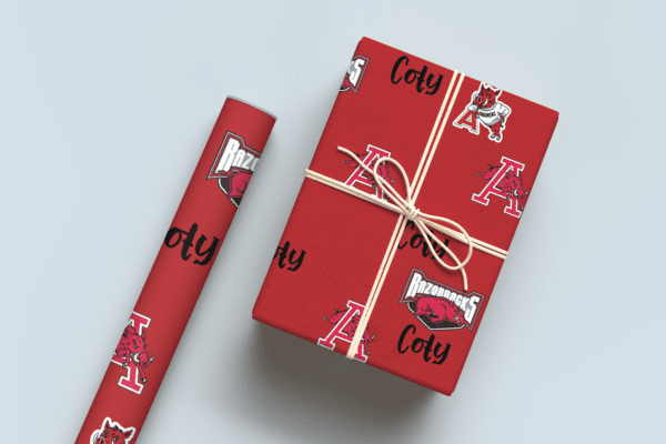Arkansas Razorbacks Wrapping Paper