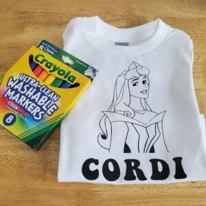 Aurora Coloring Shirt
