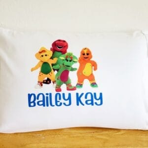 Barney Pillow Case