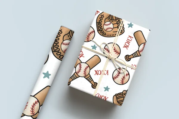 Baseball Wrapping Paper