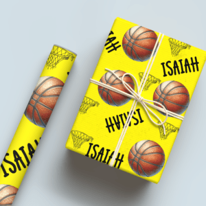 Basketball Wrapping Paper