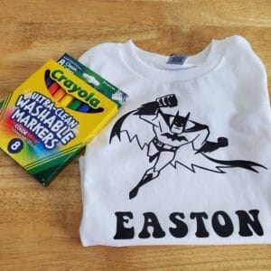 Batman Coloring Shirt