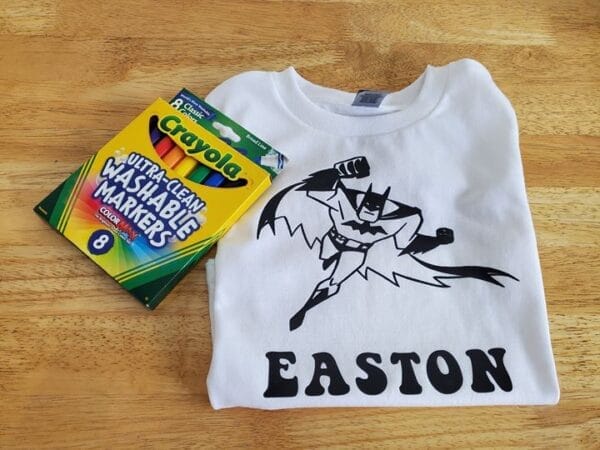 Batman Coloring Shirt