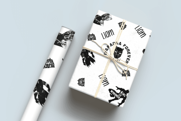 Black Panther Wrapping Paper