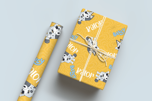 Bluey - Muffin Wrapping Paper