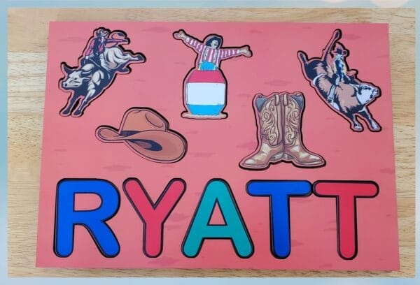 Bull Riding Puzzle