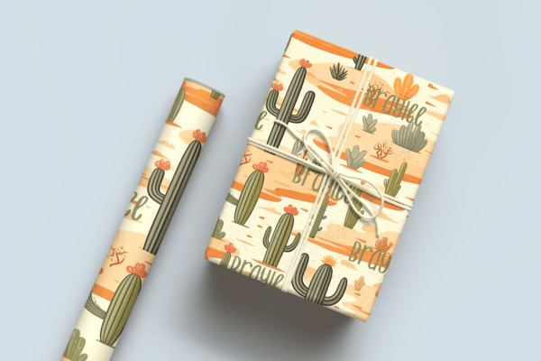 Cactus Wrapping Paper