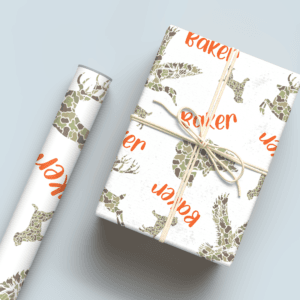 Camo Hunting Wrapping Paper