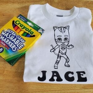 Catboy Coloring Shirt