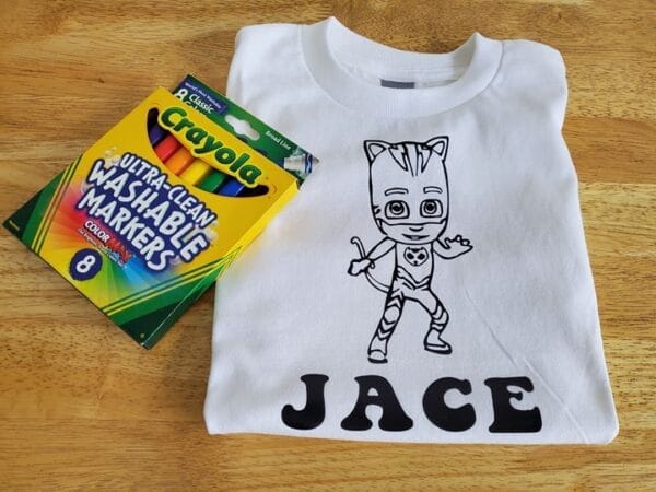 Catboy Coloring Shirt