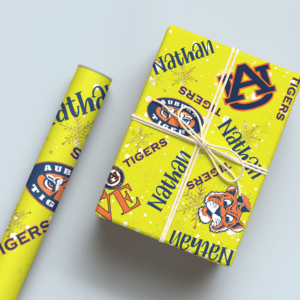 Christmas Auburn Wrapping Paper