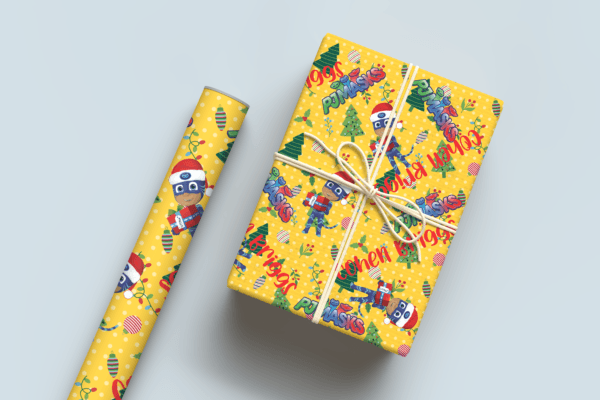 Christmas Catboy Wrapping Paper