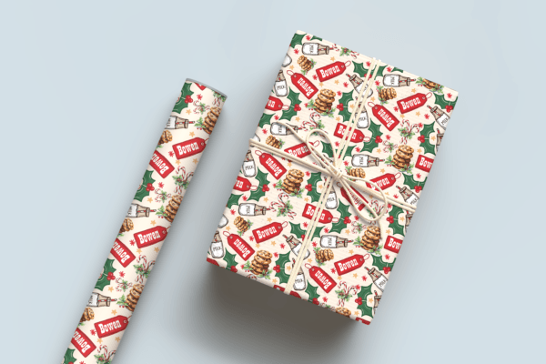 Christmas Cookies Wrapping Paper