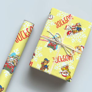 Paw Patrol Christmas Wrapping Paper