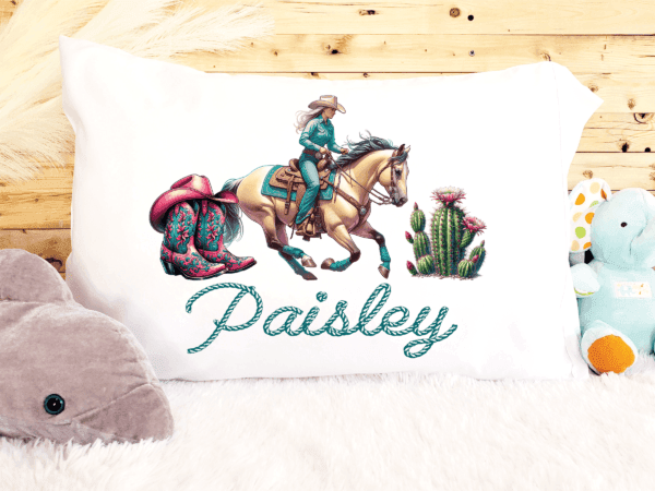 Cowgirl Pillow Case