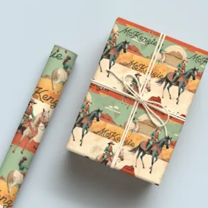 Cowgirls Wrapping Paper