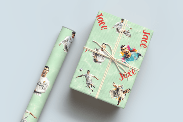 Cristiano Ronaldo Wrapping Paper