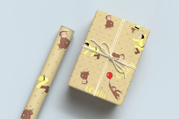 Curious George Wrapping Paper