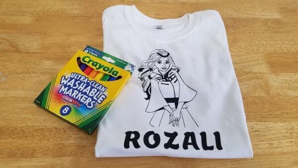 Descendants Coloring Shirt