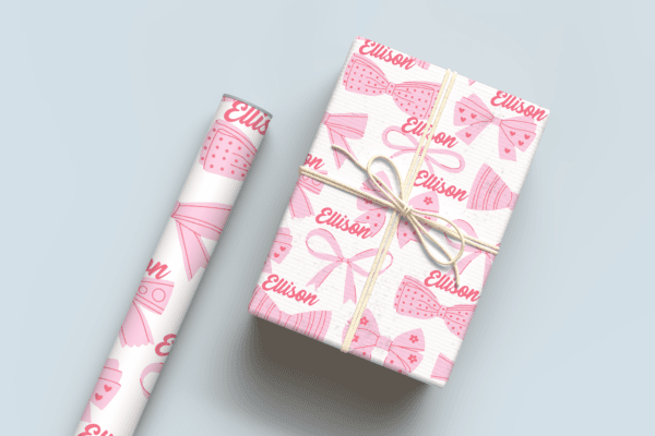 Assorted Bows Wrapping Paper