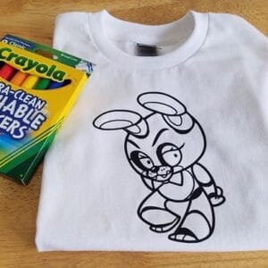 Five nights at Freddys Coloring Shirt