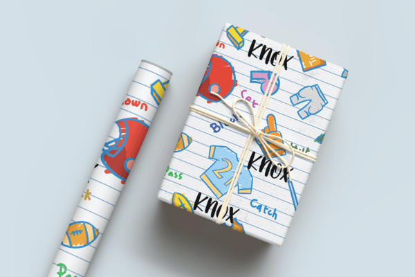 Football Wrapping Paper