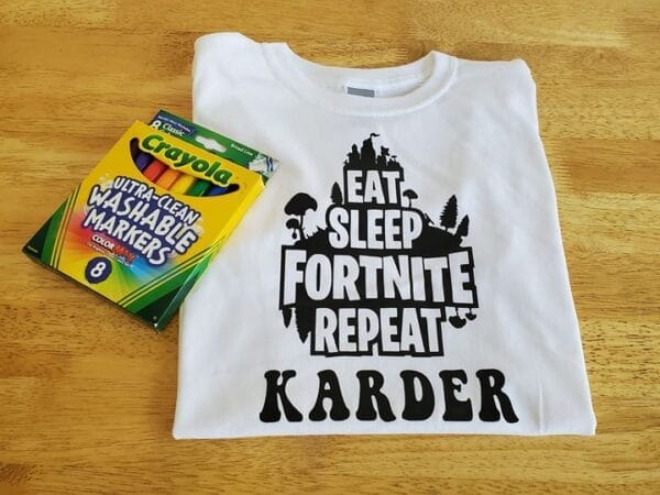 Fortnite Coloring Shirt