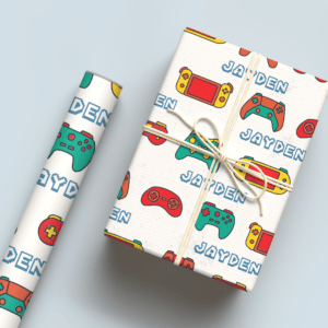 Game Controller Wrapping Paper
