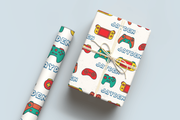 Game Controller Wrapping Paper