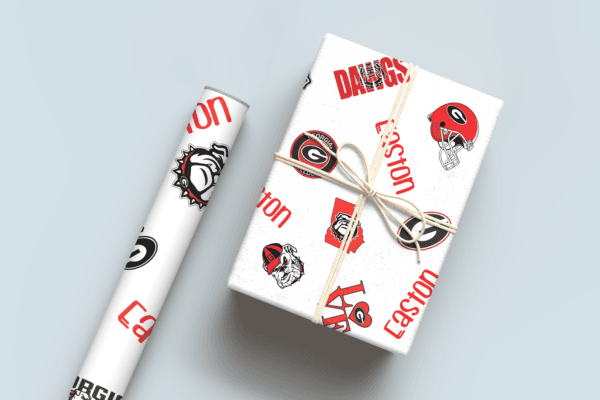 Georgia Bulldogs Wrapping Paper