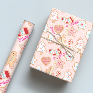 Gingerbread Man Wrapping Paper