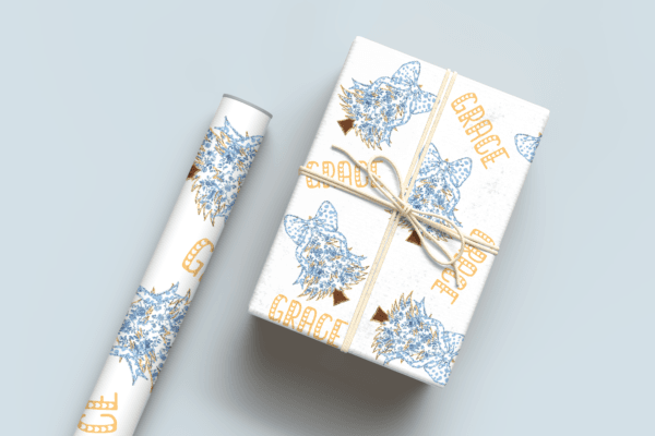 Grand Christmas Tree Wrapping Paper