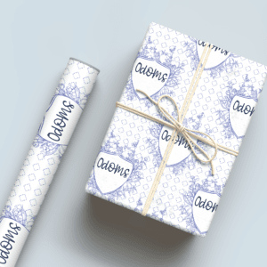Grand Crest Wrapping Paper