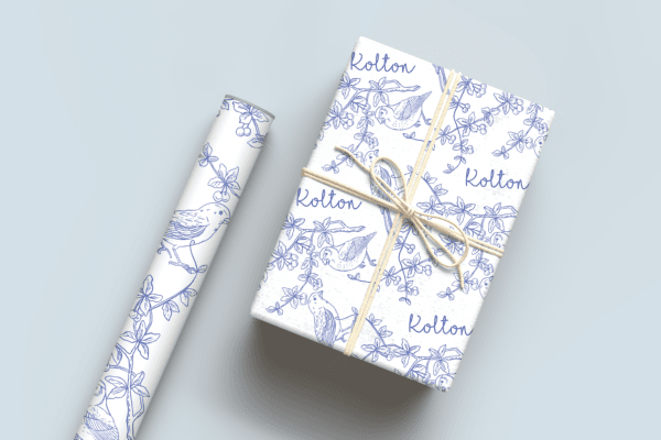 Grandmillenial Bird Wrapping Paper