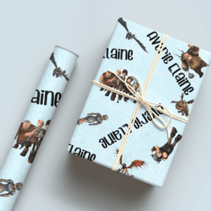 How To Train Your Dragon Wrapping Paper