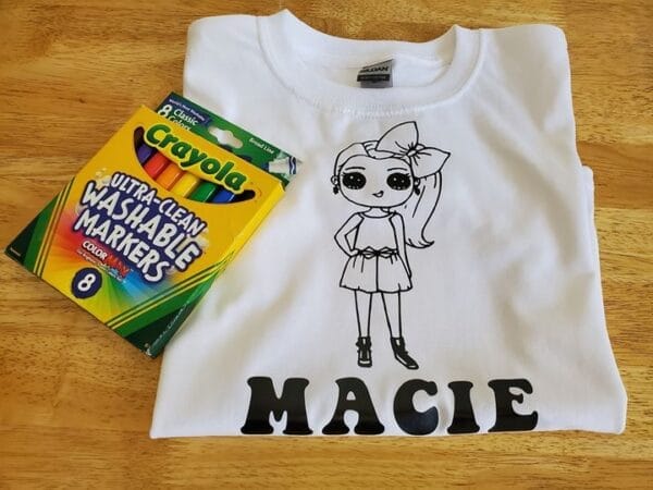 Jojo Coloring Shirt