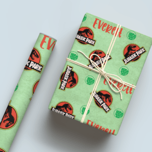 Jurassic Park Wrapping Paper