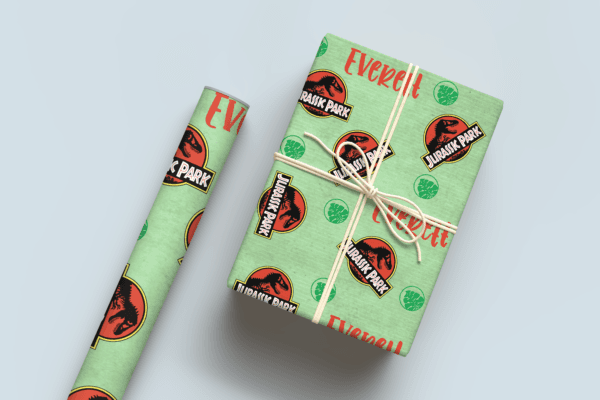 Jurassic Park Wrapping Paper