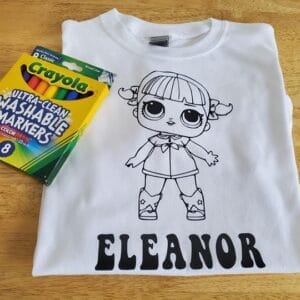 LOL Doll Coloring Shirt