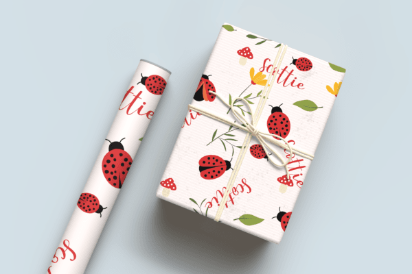 Ladybug Wrapping Paper