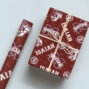 M State Bulldogs Wrapping Paper