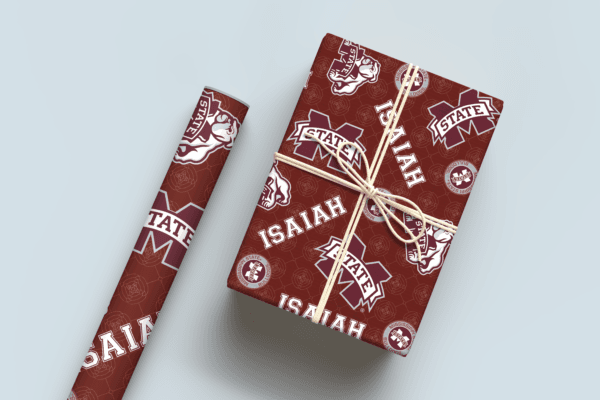M State Bulldogs Wrapping Paper