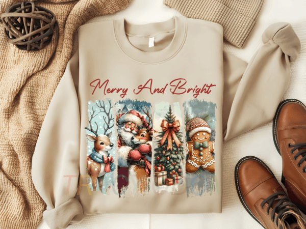 Merry and Bright Sweatshirt
