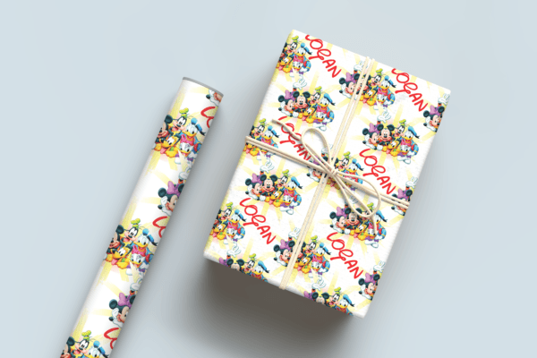 Mickey Mouse - the whole gang Wrapping Paper