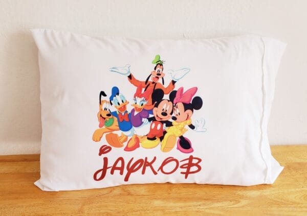 Mickey and Friends Pillow Case