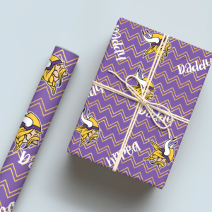 Minnesota Vikings Wrapping Paper