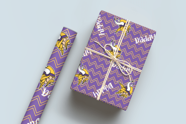 Minnesota Vikings Wrapping Paper