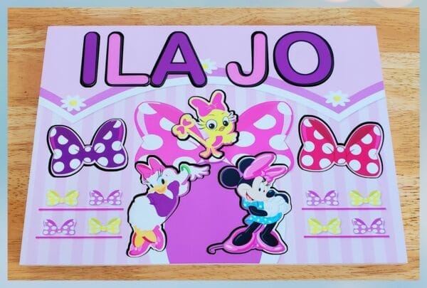 Minnie Bowtique Puzzle